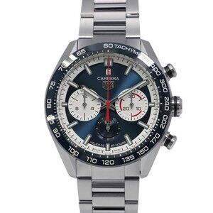 TAG HEUER Carrera 160th Anniversary Silver Dial Limited Edition Chronograph